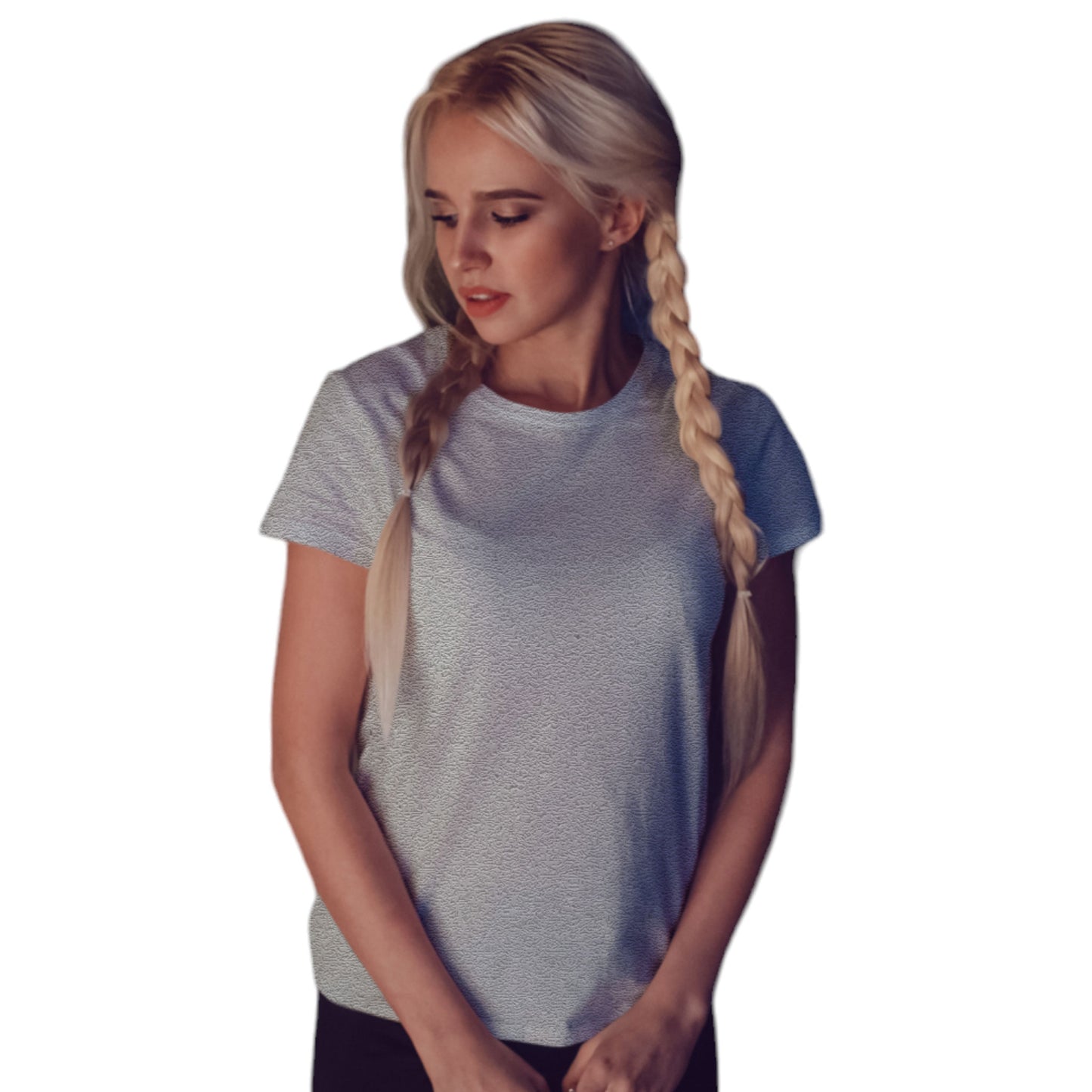 CUSTOMIZE ROUND NECK T SHIRT FOR WOMEN