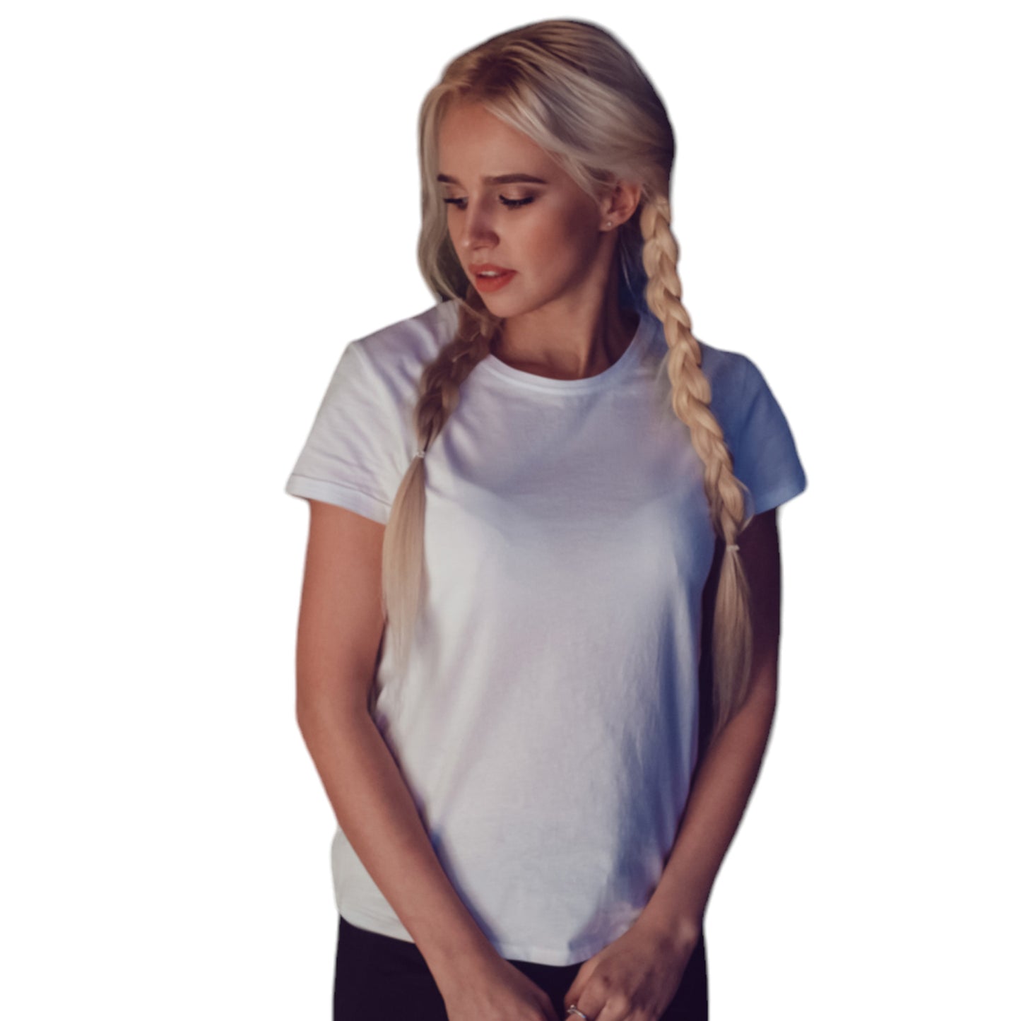 CUSTOMIZE ROUND NECK T SHIRT FOR WOMEN