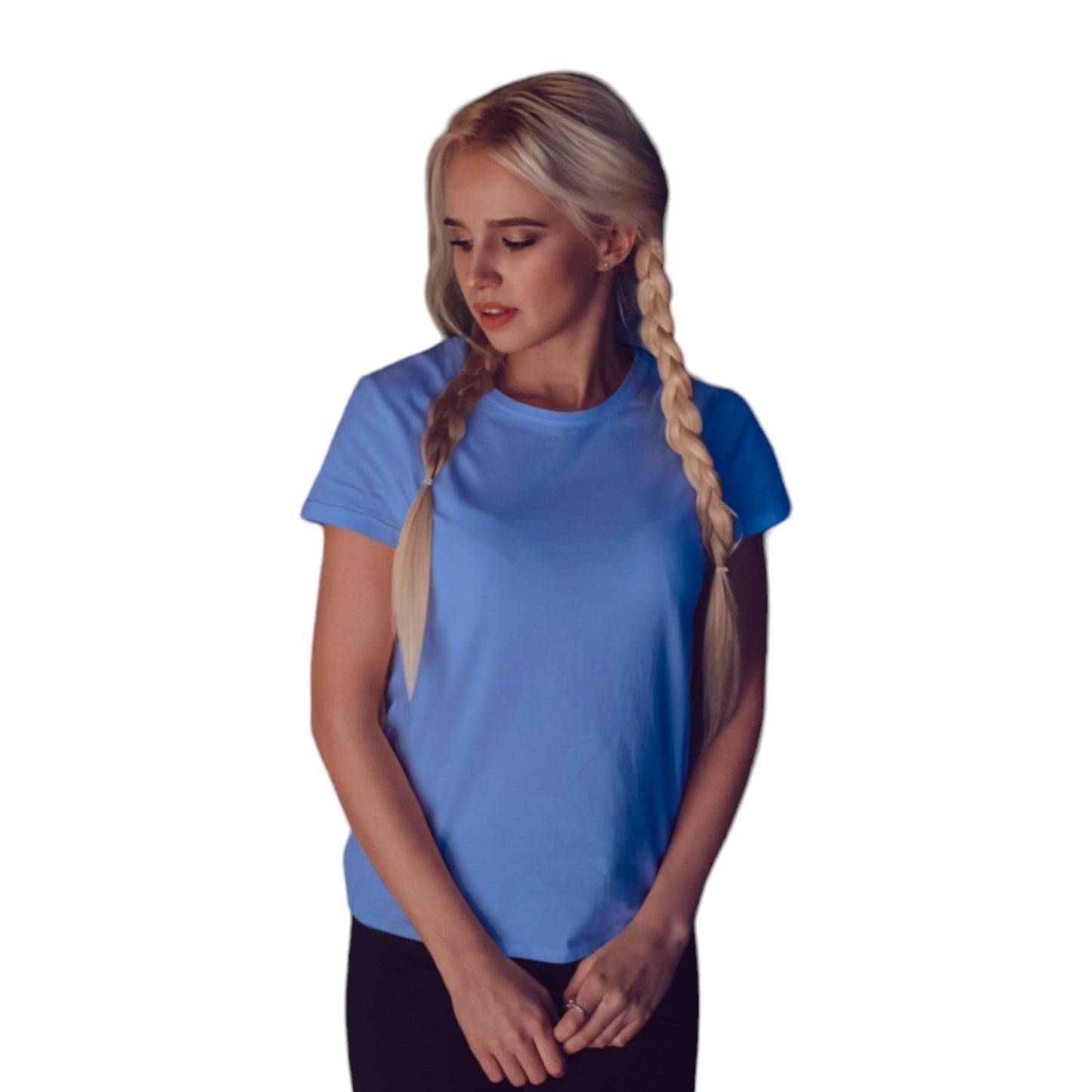 CUSTOMIZE ROUND NECK T SHIRT FOR WOMEN