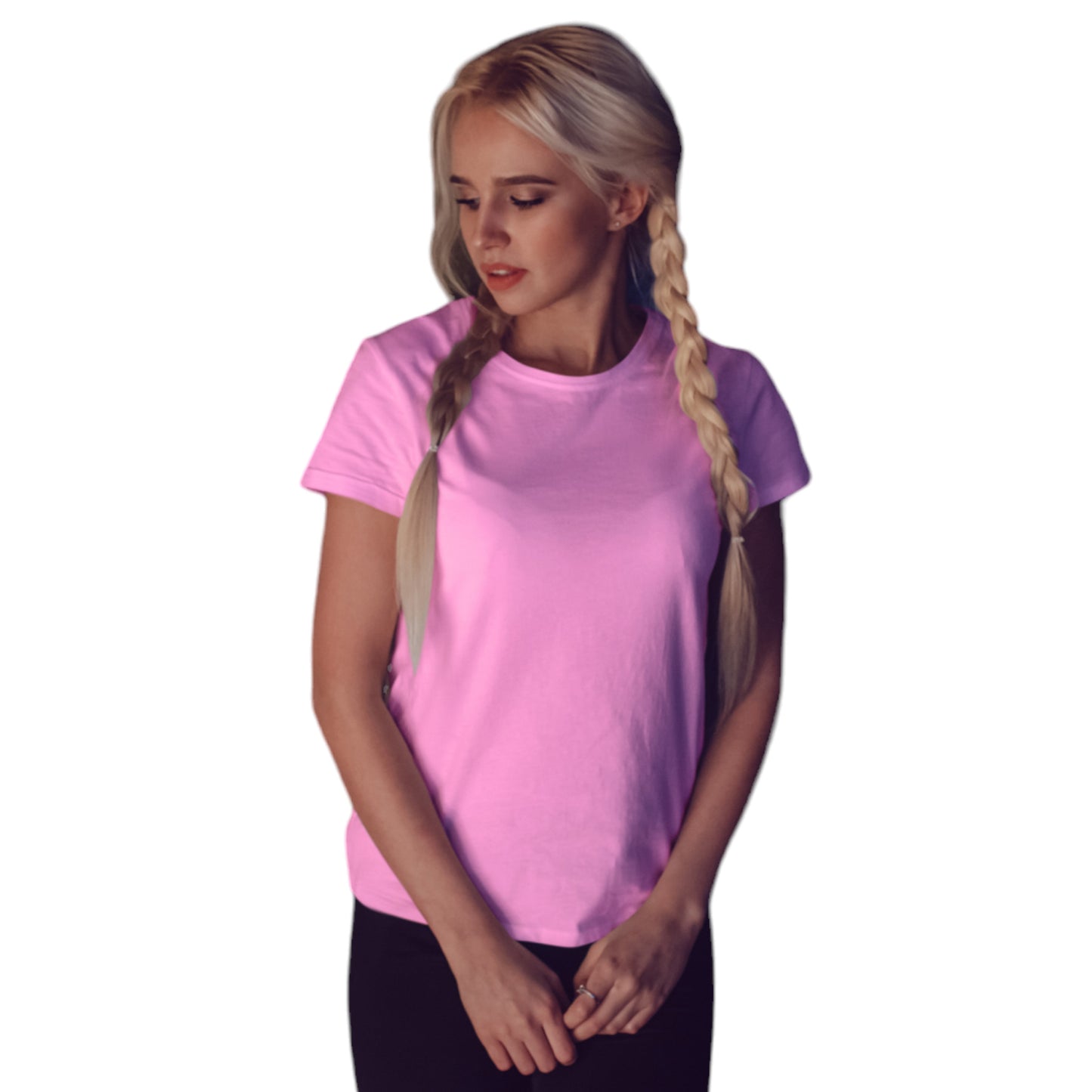 CUSTOMIZE ROUND NECK T SHIRT FOR WOMEN